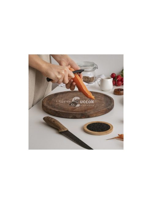 Univerzális hámozó Ruhhy 23014 - gyümölcs, zöldség, konyhai Tartásjavító heveder - rozsdamentes acél, ergonomikus markolat