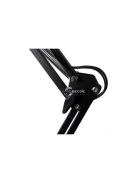 Rajztábla lámpa - kreatív munkához, olvasáshoz, íráshoz, LED világítással, állítható fejjel, asztali lámpa, olvasólámpa.