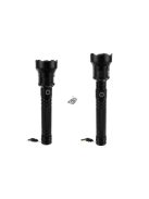 Erőteljes P70 USB Zseblámpa - fényerő szabályozással, akkumulátorral, LED technológiával.