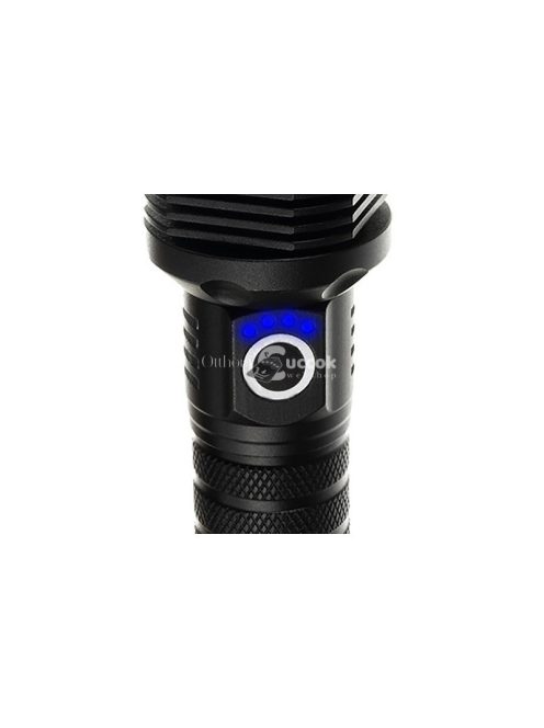 Erőteljes P70 USB Zseblámpa - fényerő szabályozással, akkumulátorral, LED technológiával.