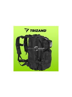 Kisméretű fekete turistahátizsák 23089