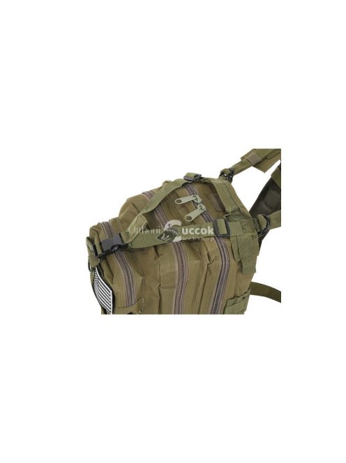 Zöld kisméretű turistahátizsák 23243