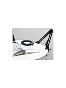 Nagyító lupa - fekete Izoxis 23893, ékszerész nagyító, olvasó nagyító, ékszerész lupa, olvasólencse