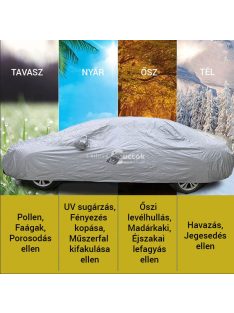 4 évszakos, teljes autótakaró ponyva