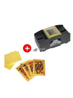 Zsuga csomag - Kártya keverő+Francia kártyapakli