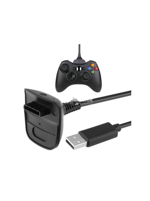 Xbox 360 USB Töltőkábel kontrollerhez