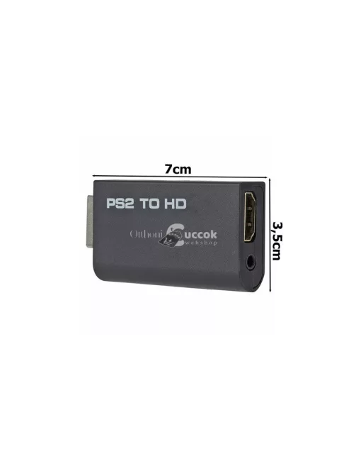 PS2 HDMI átalakító hangkonverterrel