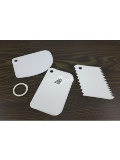 3db-os tortadíszítő spatula