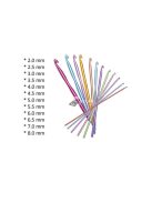 Horgolótű készlet (12db-os)