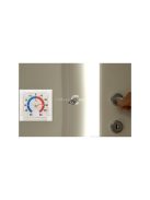 Ablakra ragasztható hőmérő