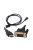 HDMI kábel arany csatlakozóval, Full HD D-sub kábellel