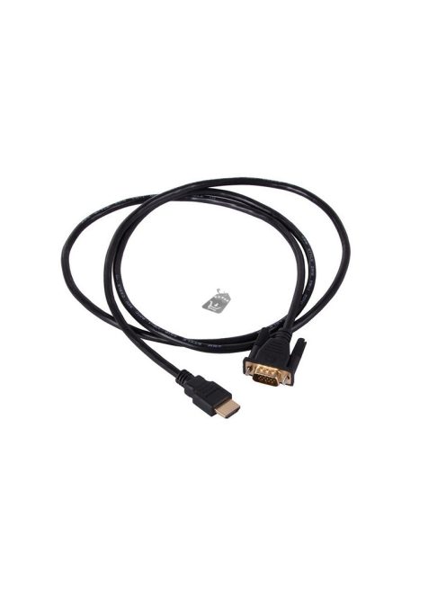 HDMI kábel arany csatlakozóval, Full HD D-sub kábellel