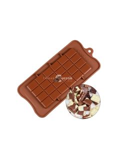 Csokoládé mintás szilikon forma