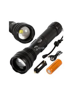 Xhp160 LED-es katonai zseblámpa