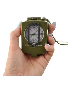 Katonai iránytű, tokkal és akasztóval