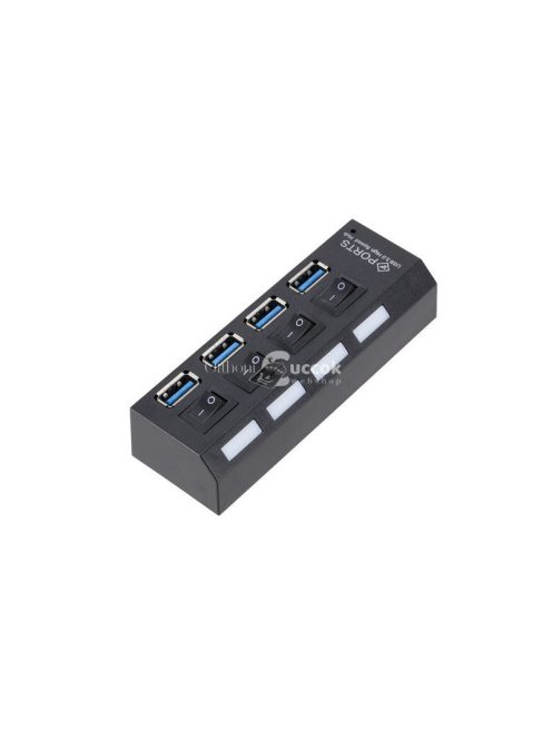 USB port elosztó 4 portos USB 3.0 támogatással