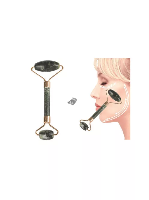 Jáde görgős arcmasszírozó