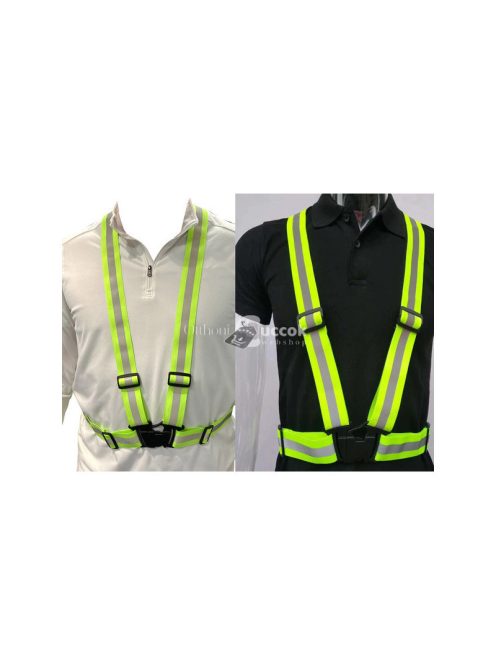 Fényvisszaverő mellény övvel