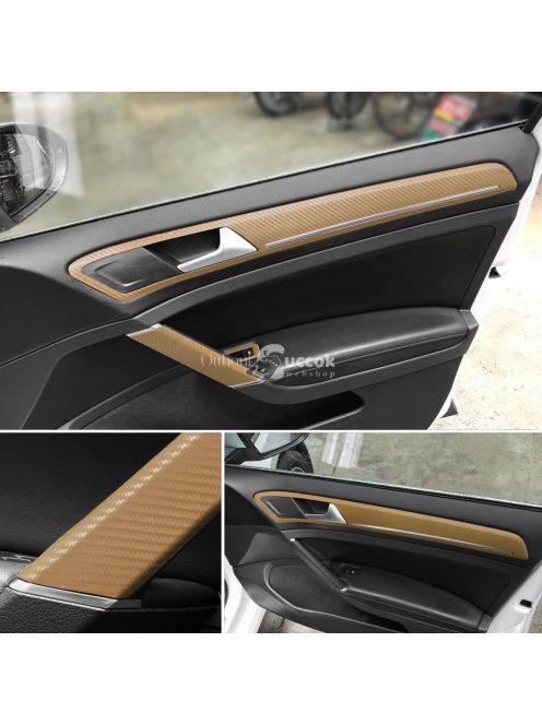 Karbon fólia, autófólia (127 x 15 cm)