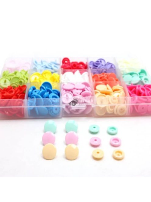 Patentozó, ringliző és patent készlet (150 db)