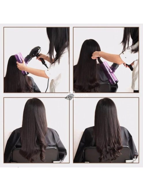 Hajgöndörítő hajszárító fej, hajgöndörítő henger