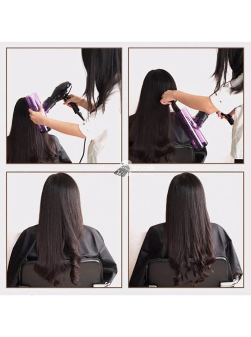 Hajgöndörítő hajszárító fej, hajgöndörítő henger