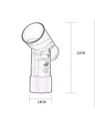 Hajgöndörítő hajszárító fej, hajgöndörítő henger