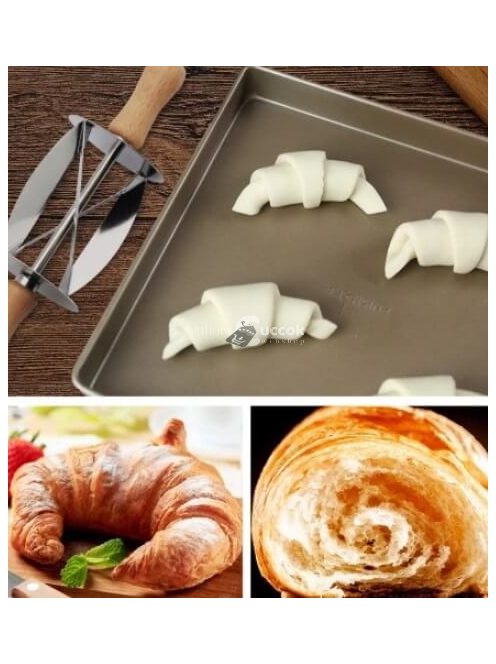 Croissant tésztavágó