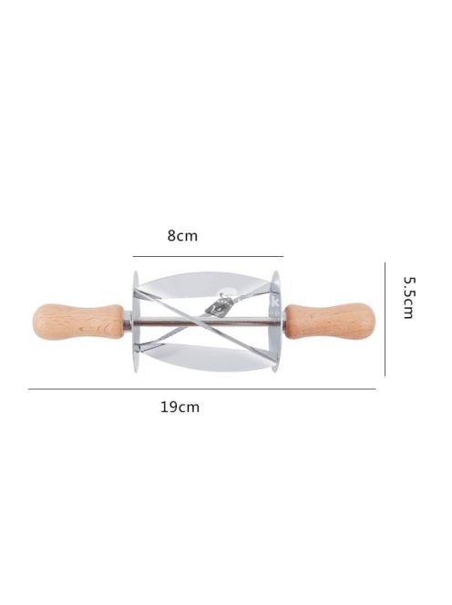 Croissant tésztavágó