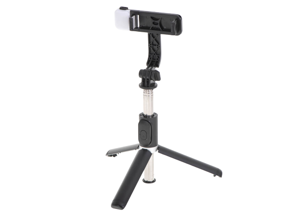 Selfie Stick állvány lámpával