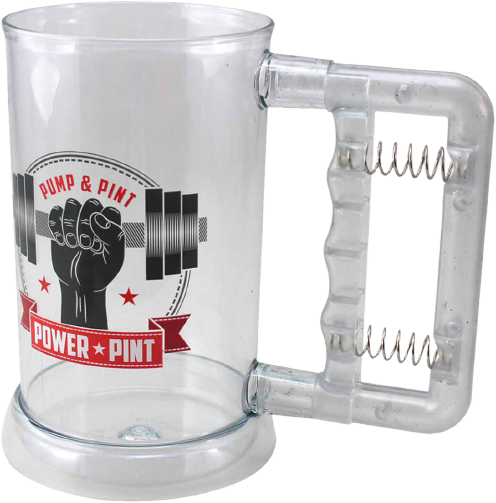 Sörös korsó erősítő fogantyúval (795 ml)