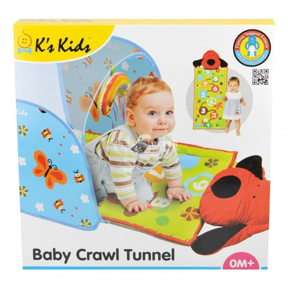 K&#039;s Kids Bébi mászó alagút és játszószőnyeg