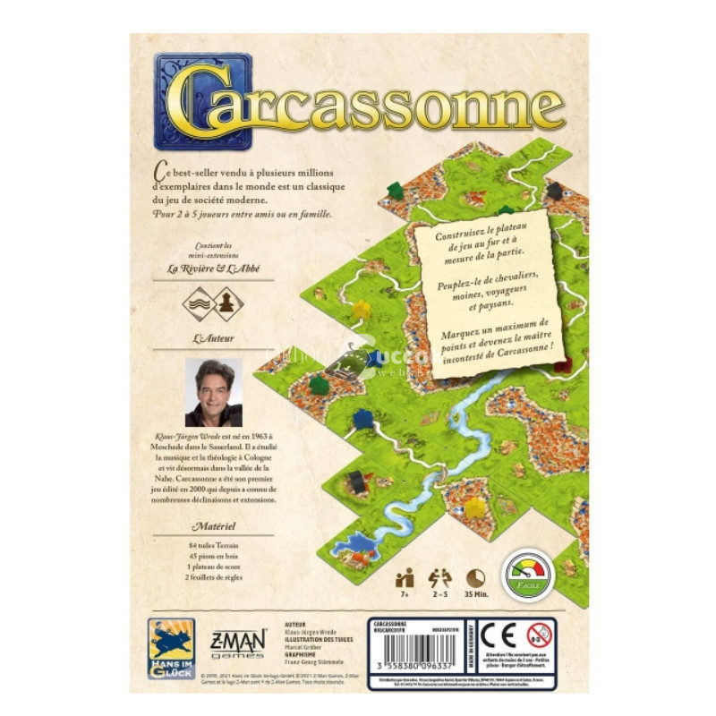 Asmodee Carcassonne társasjáték