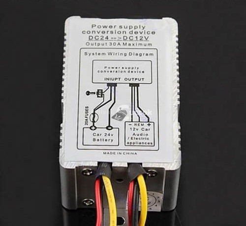 Image of 24V-12V Feszültség Átalakító Járművekhez és Elektronikai Eszközökhöz