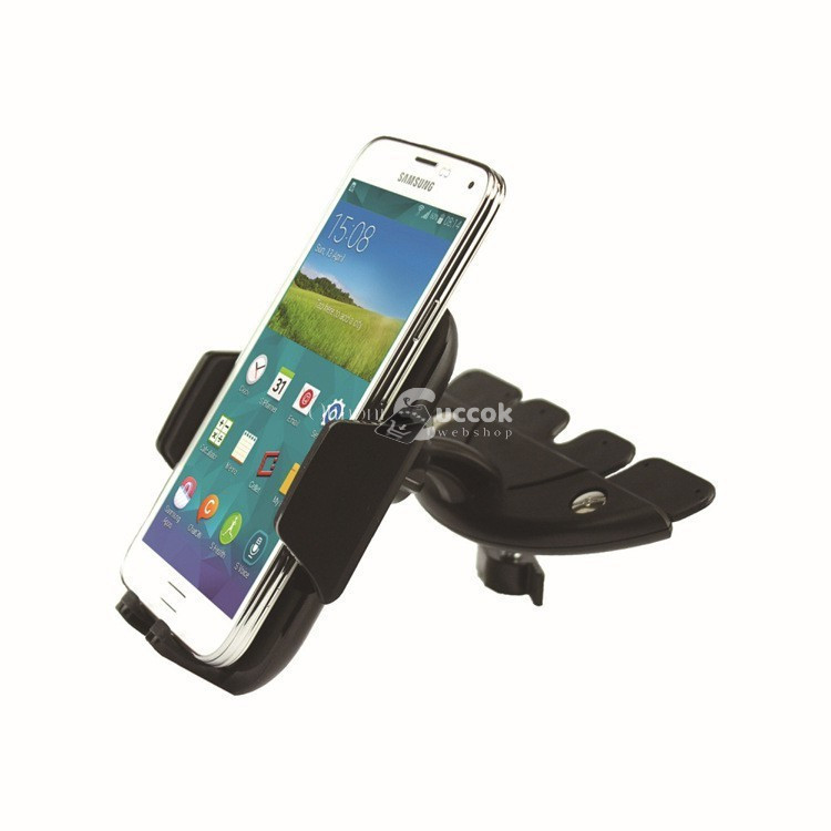 Image of Univerzális CD nyílásba helyezhető autós mobiltelefon tartó