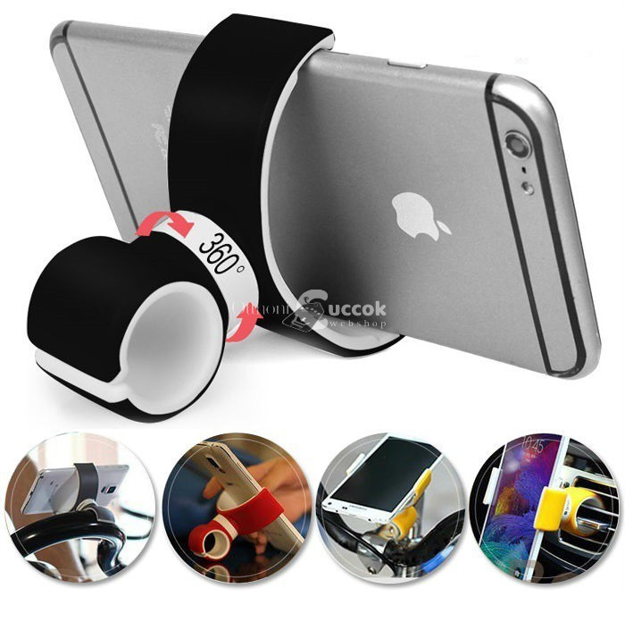 Image of Újdonság! Sokoldalú Univerzális Mobiltelefon Tartó Autóba és Otthoni Használatra