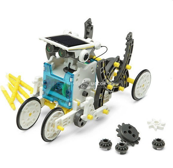 Image of 13 az 1-ben Napelemes Robot Készlet Gyerekeknek és Hobbistáknak