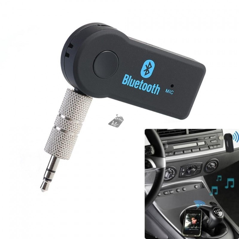 Image of Bluetooth-os AUX adapter autós zenelejátszáshoz