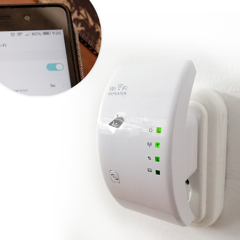Image of Wifi jelerősítő, Wifi Repeater - Hálózati Jel Továbbító Eszköz