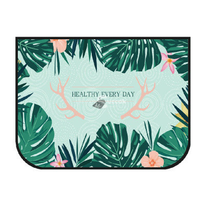 Image of Autós napellenző gyerekeknek, levélmintás, UV-védelemmel