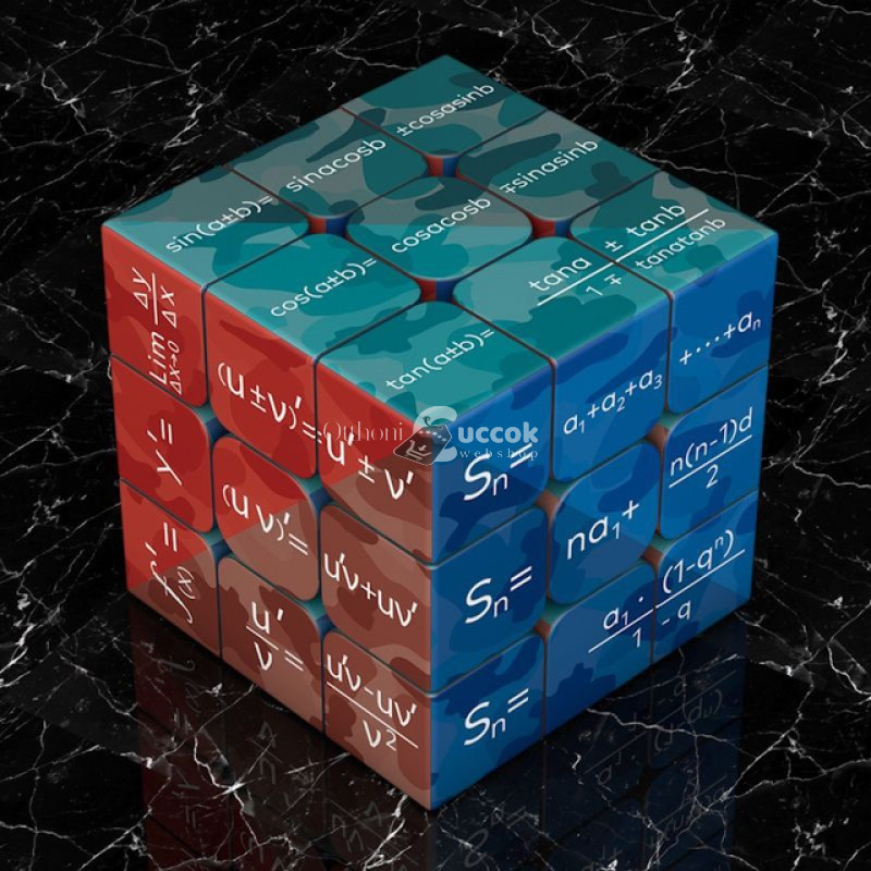 Image of Oktató Rubik kocka - Kék Matematika Fejlesztő Játék