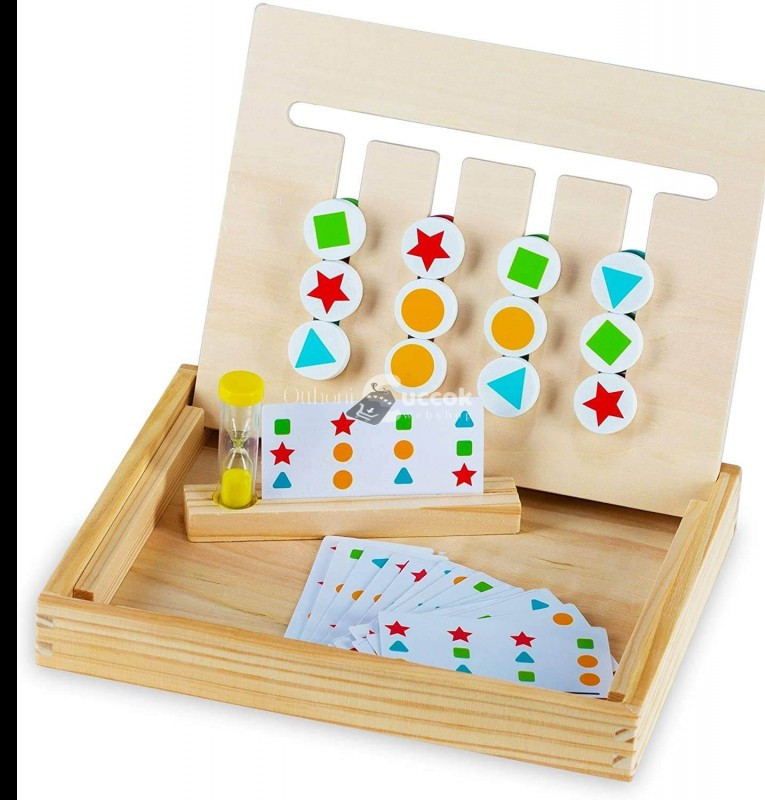 Image of Logikai Fejlesztő Oktató Játék Gyerekeknek - Kognitív Készségfejlesztésre és Szórakoztató Tanulásra