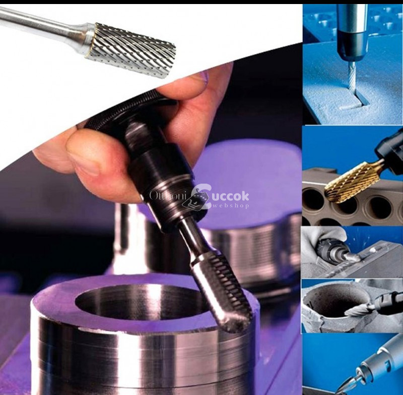 Image of Profilmaró fúrófej készlet fémmegmunkáláshoz (10 db)