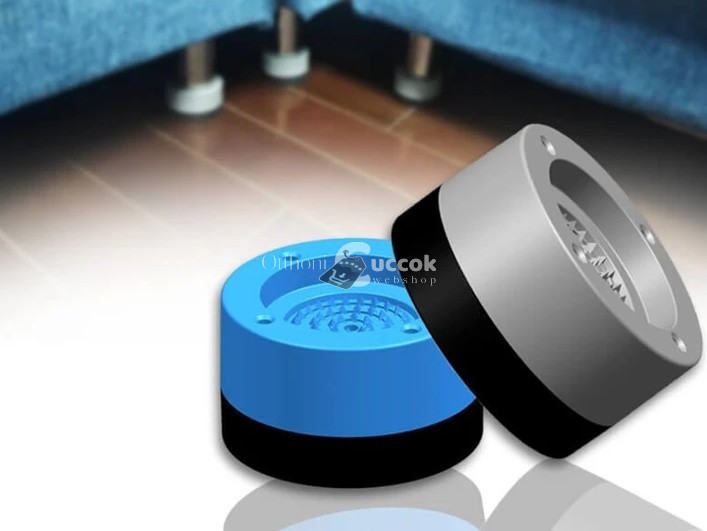 Image of Rezgés- és zajcsökkentő mosógép láb készlet (4 db) - Stabilizáló és védő tartozék mosógépekhez