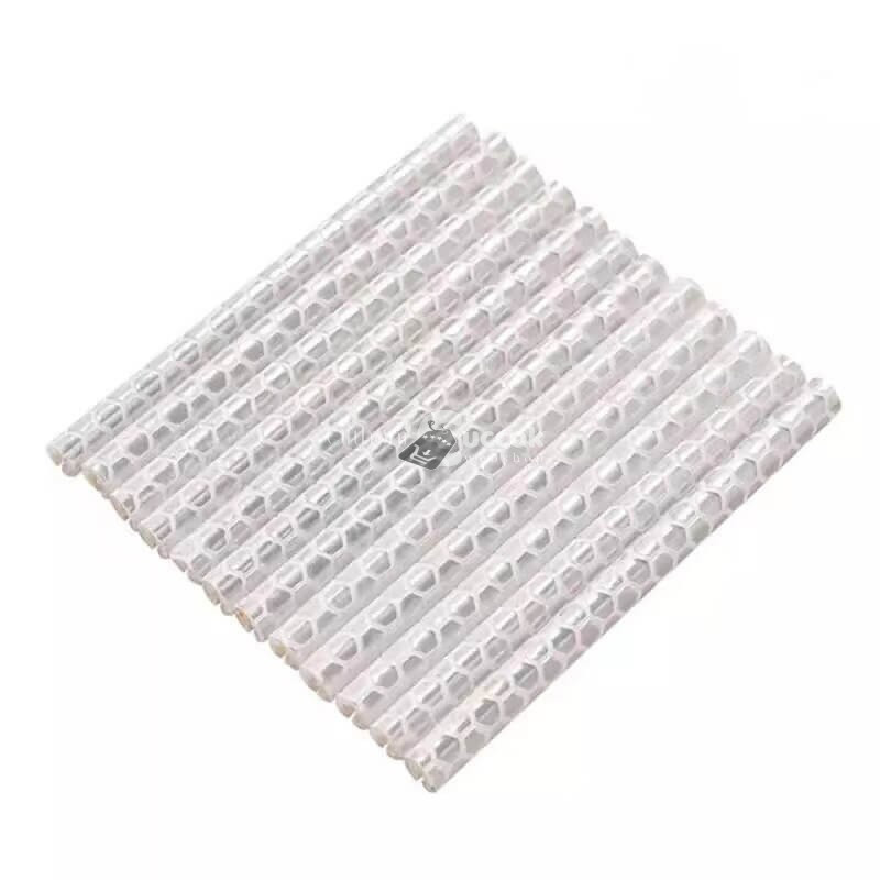 Image of Kerékpár küllő dísz, Fényvisszaverő rúd biciklire, biztonsági kiegészítő (12 db, fehér)