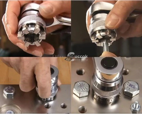 Image of Állítható csőkulcs fej 10-19 mm vízvezeték-szereléshez és karbantartáshoz