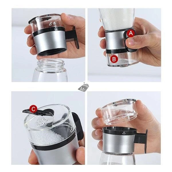 Image of Só- és Fűszeradagoló Konyhai Tároló és Szóró Rendszer