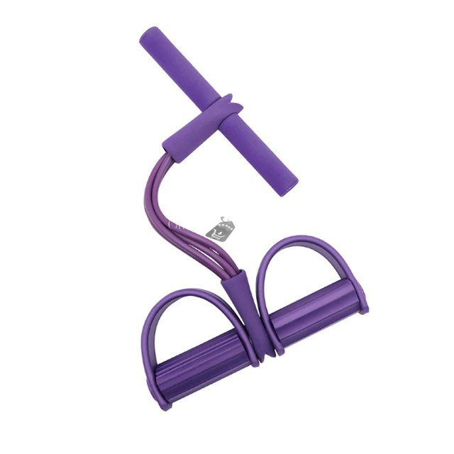 Image of Fitness erősítő kötél sárga, edzéshez és izomfejlesztéshez