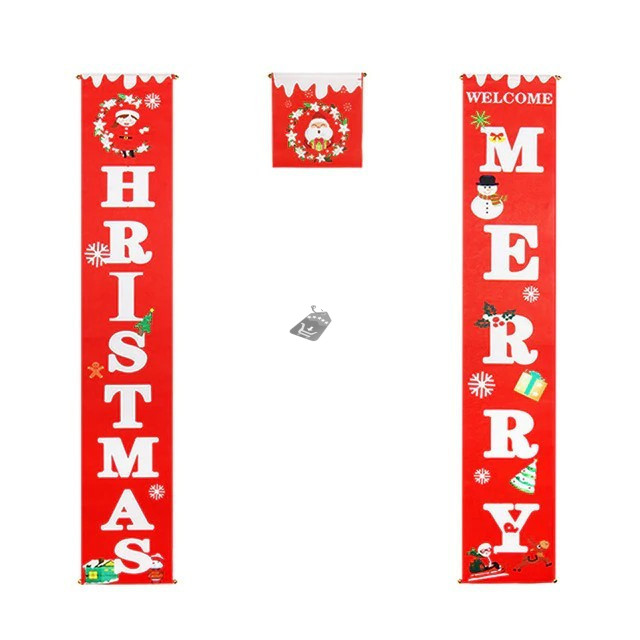 Image of Karácsonyi dekoráció piros színű ünnepi díszítéshez