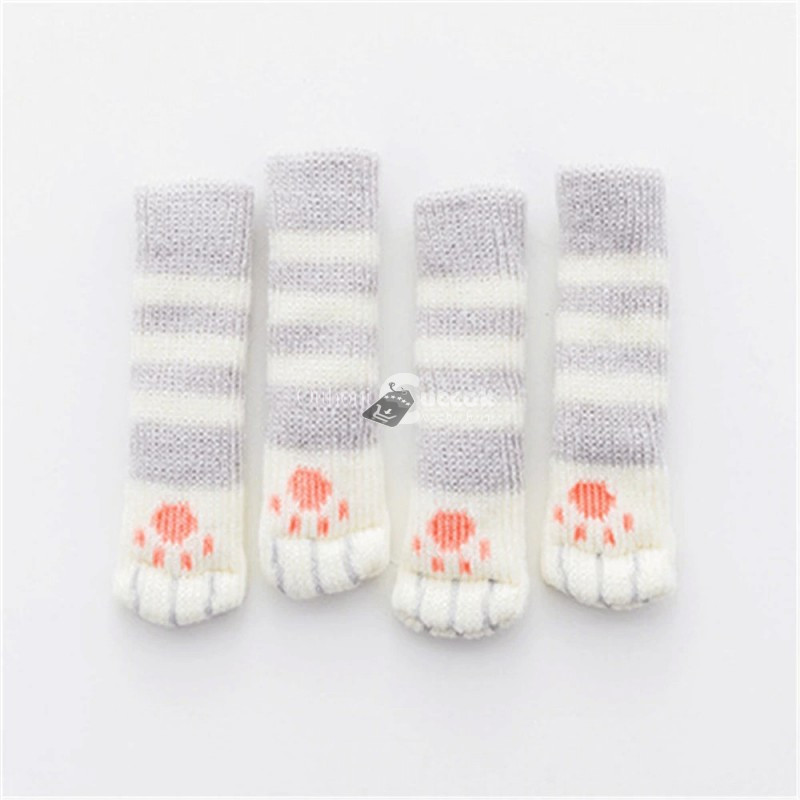 Image of Székláb védő zokni cica tappancs mintával (4 db)
